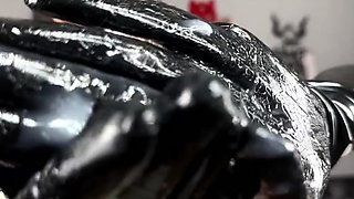 Goddess Narcissra - Alpha Cum Feeding In Latex Gloves