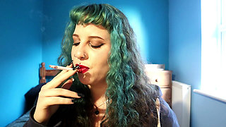 Asmr Whispering Smoking Tease: Stroke for My Tits & Cum When I Extinguish