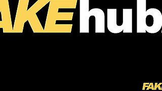 Orgasm dirt with sweet Raul Costa and Luna Silver from Fake Taxi