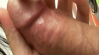 Girls in Hole Brunette with a Big Ass and Big Tits in Lingerie Having Sex with Her Panties on in a Glory Hole