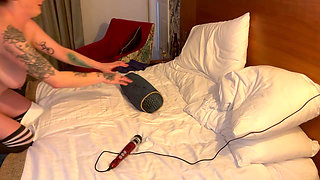 Dirty hotel fucking playing teasing