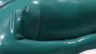 An amateur bothers a dominatrix, cum ower neck, life bug