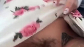 Young Italian Girl with Big Tits & Hairy Pussy - Sex by the Main Street, Blowjob, Hard Fuck & Cum in Mouth