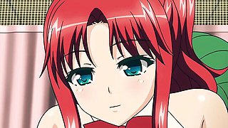 Hottie's titty fuck clip by Hentai Universe