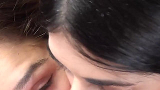 Violet and Anna Surprise Logan with Oral Sex
