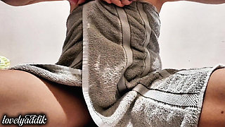 Step sister new shower came from toilet