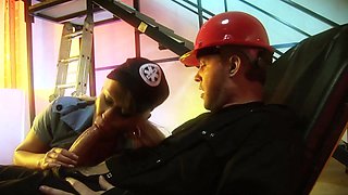 Uber-sexy Towheaded Paramedic Carly Parker Gargles And Screws Patient