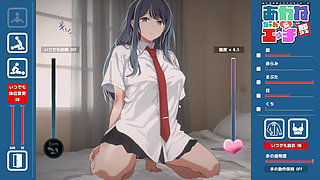 Hentai Game - Oshi No Ko - Lewd College Students Akane and Kana Hentai Gameplay