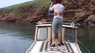Ahmet and Selma Fuck Outdoors on a Turkish Boat