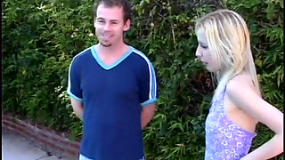 Shy Nubile Teen Auditions for an Adult Film, Sucking and Fucking