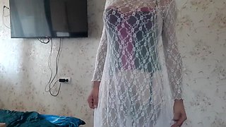 Kristino4ka24 Femboy Sheer Dress