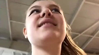 Extreme Squirting. Sitting on Cam and Fingering Anal