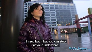 Public agent - i didn't think she'd let me fuck her but she got a cum inside