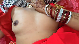 Beautiful New Married Wife Saree Romance & Fucking clear hindi audio