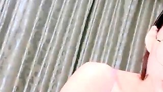 Sexy teen ebony solo toy masturbation