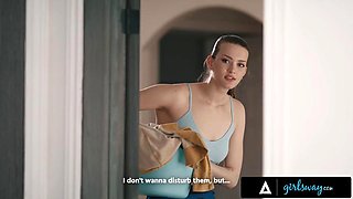 GIRLSWAY - Maid Olivia Madison Caught Boss Couple Kenna James  Jayden Cole Morning Naked! THREESOME: Porn