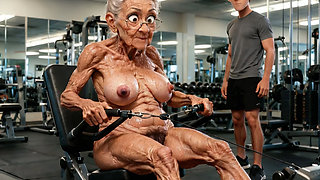 Old Ladies in the Gym