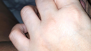 Innocent step sister gone wild on step brother by handjob his dick