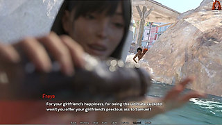 Fate Won't Seperate Us - Gameplay - Roleplay - Big Ass Teen Gets Anal Fuck by BBC Cock in Beach