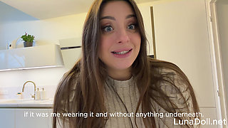 Facefucking, Deep throat, Pussy Licking And Rough Sex With The Big Ass Barista And Her Big Boobs - Luna Doll