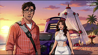 Feel the thrill -TAARZAN (The Ghost Car) become a sex party car for Raj & Priya