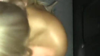 Busty blonde MILF Alyssa Lynn drains every cock in the gangbang room POV