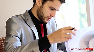 Hot Stud Steps Into Sheer Sock Worship