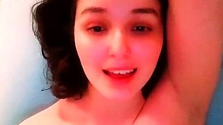 Teen Cute Italian Brunette Solo At