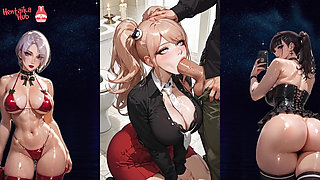 Hentai 2D and 3D Teen Bitches Love Sucking Dick and Fucking Anal