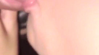 Giving Blowjob to Stranger at Gloryhole Today in Front of the Tame Cuckold