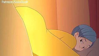 Bulma Loves Her Boyfriend's Big Cock Action