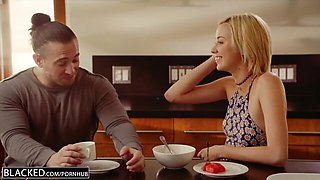 Blacked.Com featuring Flash Brown and Haley Reed's hd video