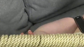 Alexis Luna in Personal Trainer Got Bondage Training Belt Bound, Hogtied and Gagged!