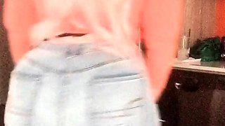 Solo masturbation of a beautiful amateur blonde