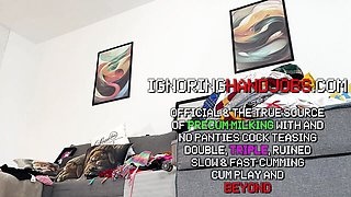 Ignoring Handjobs featuring Beautiful's lingerie try on sex