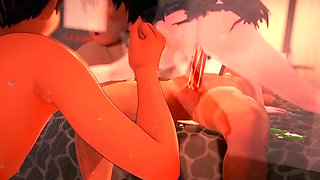Wuthering Waves - Chisa's Horny Hardcore Ntr Sex - Naughty 3D Hentai Animation