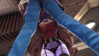 Cheating boyfriend gets cozy with his girlfriend's milf mom in Friday Night Funkin