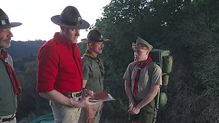 OMG! Scout boy gets what he fucking deserves!