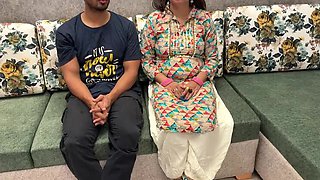 Stepmom Saara's Big Tits Comfort for Neglected Stepson - Indian Desi Homemade HD
