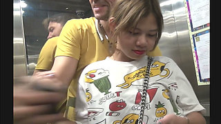Exclusive Thai Amateur Hoi Fucks Big Cock Standing, on Table, Cowgirl, Legs Behind Head, Cum in Mouth.