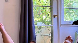 Webcam fun mature brunette with toys cum on cam