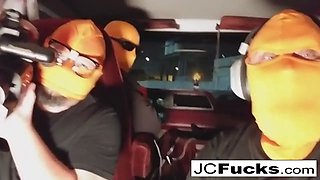 Jayden Cole fucks Leya Falcon and her asshole in