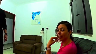 Husband Watches a Debt Collector Have Sex with His Wife. POV