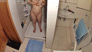 Caught Relaxing in the Shower