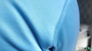 Tiny Brunette Stretched Out Bts - Liora Vane