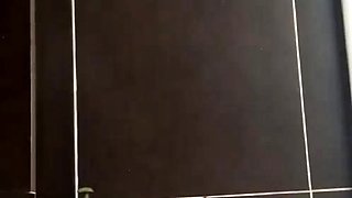 Relaxing in the bathroom after a hard day