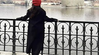 Yellow Bikini Tease: Petite's Intimate Indoor Ride