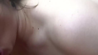 Deepthroat Queen Swallows Thick Cock in Expo