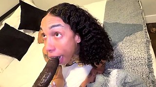 Ikeepthemcuming Throat Training With BBC POV