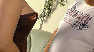 Busty Blonde MILF Double Penetration Orgy